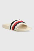 Шльопанці Tommy Hilfiger TOMMY ESSENTIAL POOL SLIDE жіночі колір білий FW0FW07151