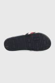 Шльопанці Tommy Hilfiger TOMMY ESSENTIAL POOL SLIDE жіночі колір синій FW0FW07151
