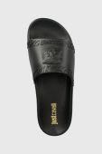 Шльопанці Just Cavalli жіночі колір чорний 74RB3SZ2