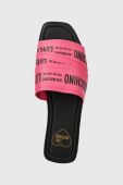 Шльопанці Love Moschino жіночі колір рожевий JA28412G0GIX661A