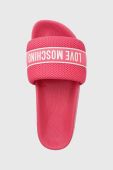 Шльопанці Love Moschino жіночі колір рожевий JA28534G0GIP0604