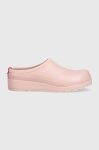 Шльопанці Hunter Womens Play Clog жіночі колір рожевий на платформі WFF1002RMA