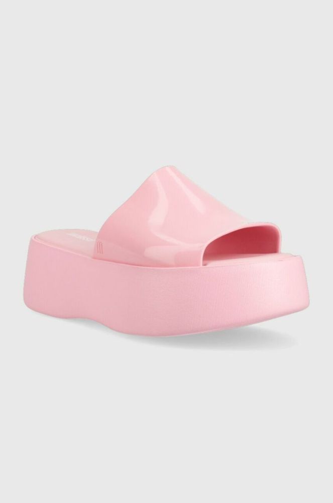 Шльопанці Melissa MELISSA BECKY AD жіночі колір рожевий на платформі M.32818.1358 фото 2