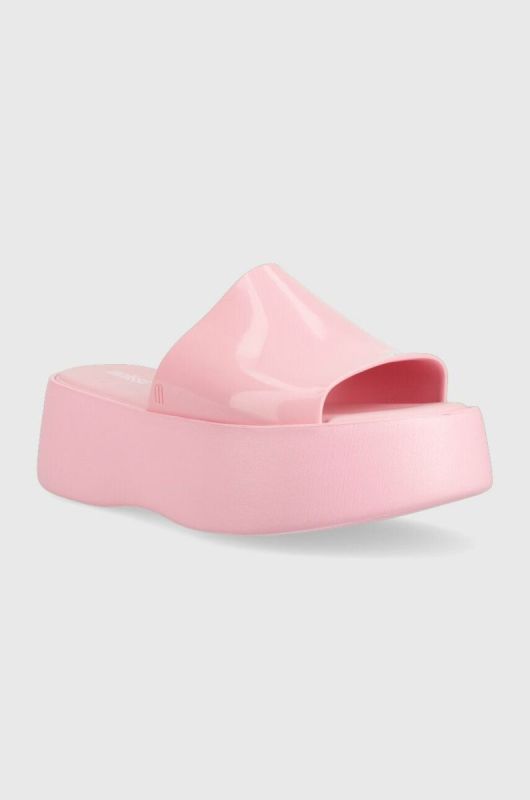 Шльопанці Melissa MELISSA BECKY AD жіночі колір рожевий на платформі M.32818.1358 фото 2