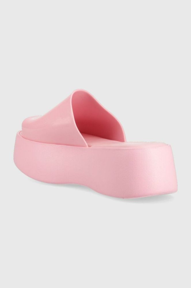 Шльопанці Melissa MELISSA BECKY AD жіночі колір рожевий на платформі M.32818.1358 фото 3