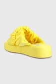 Шльопанці Steve Madden Bellshore жіночі колір жовтий на платформі SM11002439
