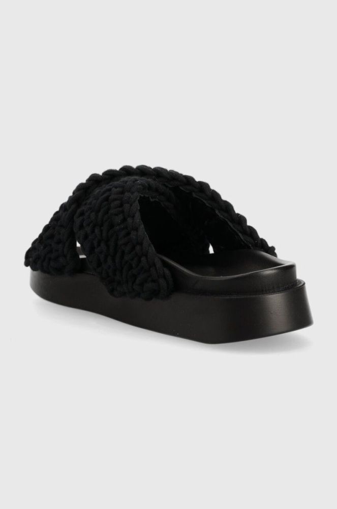 Шльопанці Inuikii Woven жіночі колір чорний 70104-105 фото 3