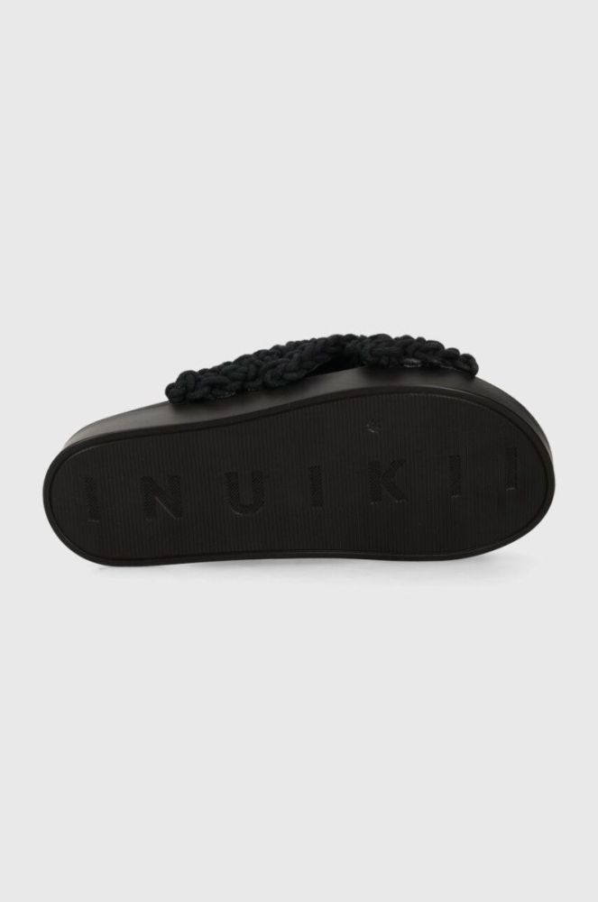 Шльопанці Inuikii Woven жіночі колір чорний 70104-105 фото 5