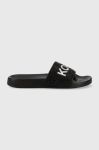 Шльопанці MICHAEL Michael Kors Gilmore жіночі колір чорний 40S3GMFA1D Шльопанці MICHAEL Michael Kors Gilmore жіночі колір чорний 40S3GMFA1D
