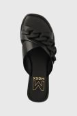 Шкіряні шльопанці Mexx Laila жіночі колір чорний MXCY011301W (3252681)
