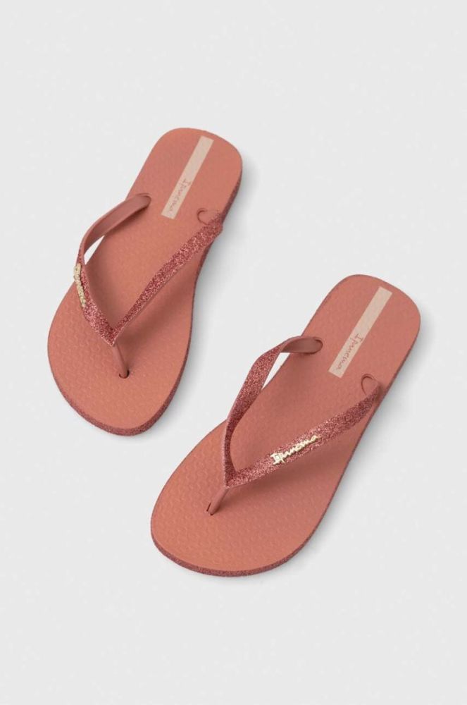 В'єтнамки Ipanema MAXI GLOW FE жіночі колір рожевий на плоскому ходу 27000-AK785 фото 3