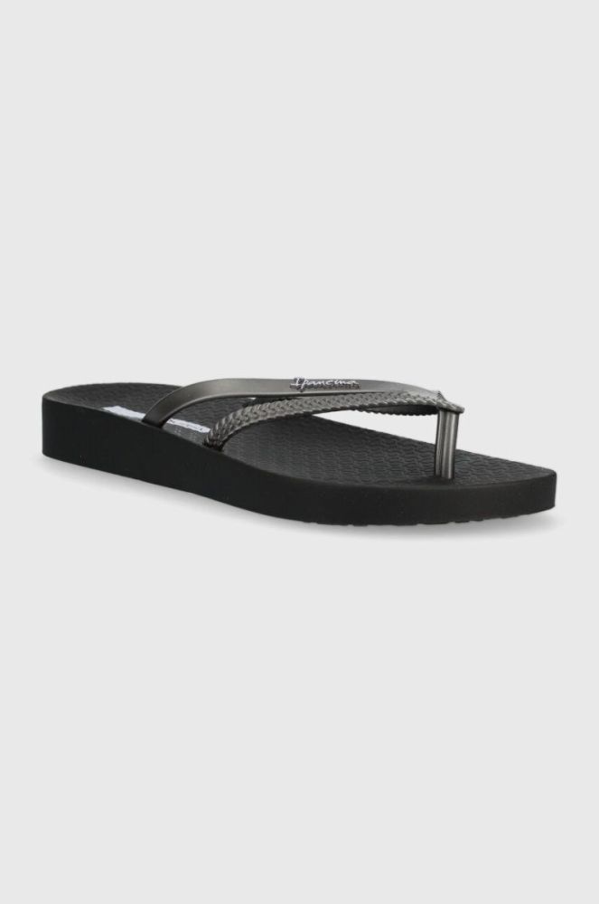 В'єтнамки Ipanema BOSSA SOFT V жіночі колір чорний на плоскому ходу (3157099) фото 2
