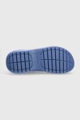 Шльопанці Crocs Classic Mega Crush Sandal жіночі колір фіолетовий на платформі 207989 207989.5Q6-5Q6