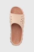 Шльопанці Crocs ECHO SLIDE жіночі колір рожевий на платформі 208170 208170.6TY-6TY