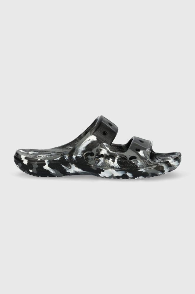 Шльопанці Crocs BAYA MARBLED SANDAL жіночі колір чорний 208332