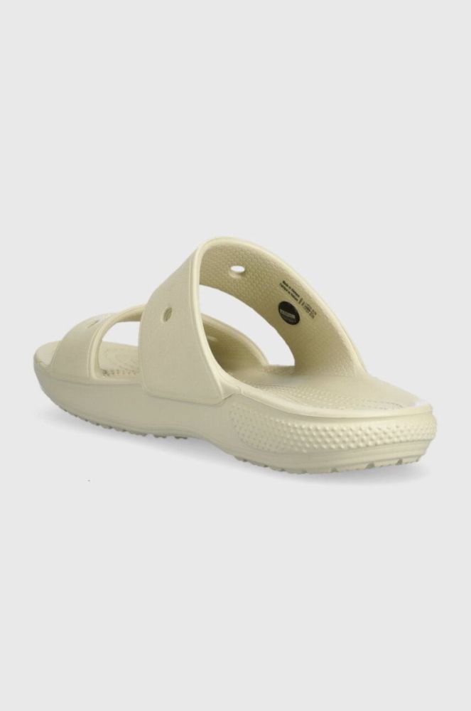 Шльопанці Crocs Classic Sandal жіночі колір бежевий 206761 206761.2Y2-2Y2 фото 3
