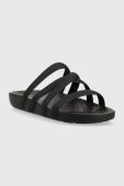 Шльопанці Crocs Splash Strappy Sandal жіночі колір чорний 208217