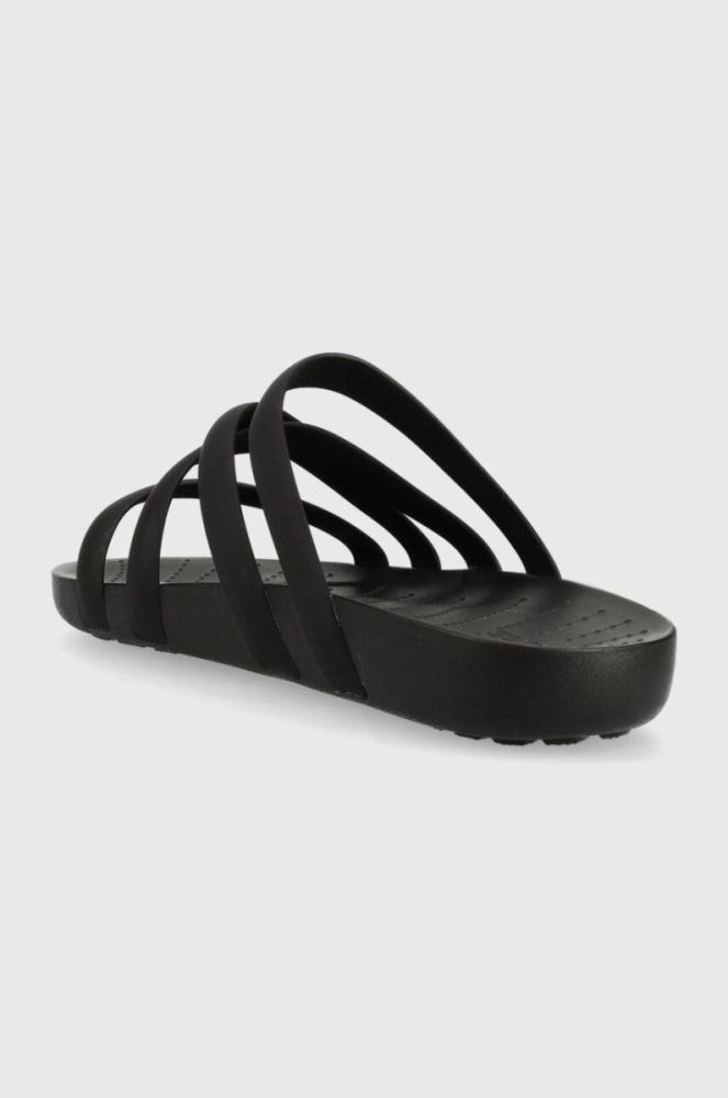 Шльопанці Crocs Splash Strappy Sandal жіночі колір чорний 208217 фото 3