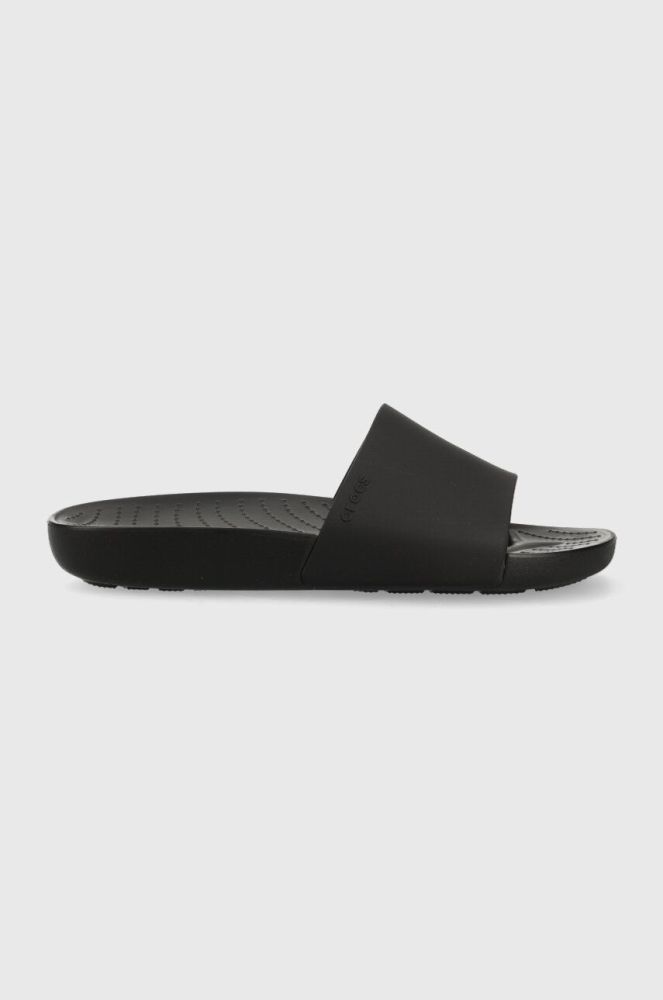 Шльопанці Crocs Splash Slide жіночі колір чорний 208361