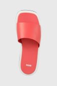 Шльопанці BOSS Allie жіночі колір червоний
