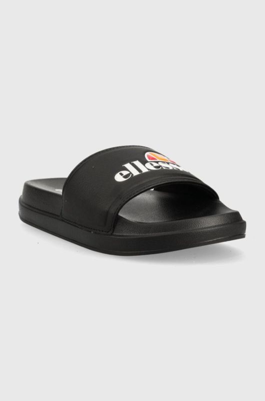 Шльопанці Ellesse жіночі колір чорний на платформі фото 2