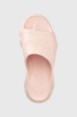 Шльопанці Buffalo Cld Slide жіночі колір рожевий на платформі