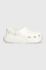 Шльопанці Crocs Classic Hiker Xscape Clog жіночі колір білий на платформі 208365