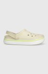 Шльопанці Crocs Crocband Clean Clog жіночі колір бежевий 208371 Шльопанці Crocs Crocband Clean Clog жіночі колір бежевий 208371