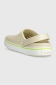 Шльопанці Crocs Crocband Clean Clog жіночі колір бежевий 208371