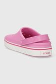 Шльопанці Crocs Crocband Clean Clog жіночі колір рожевий 208371