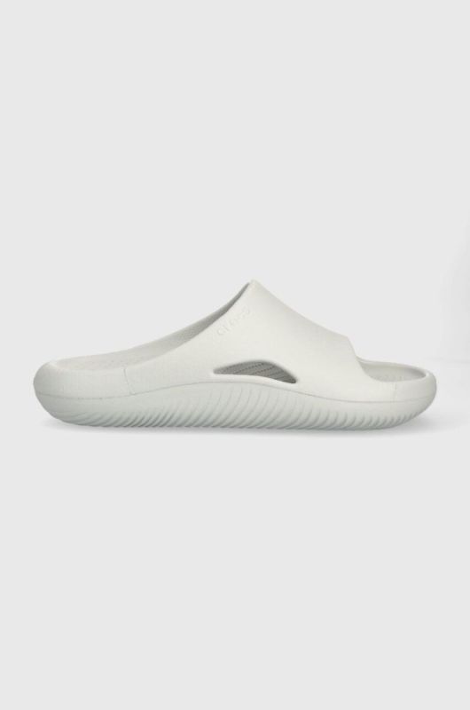 Шльопанці Crocs Mellow Slide жіночі колір сірий 208392