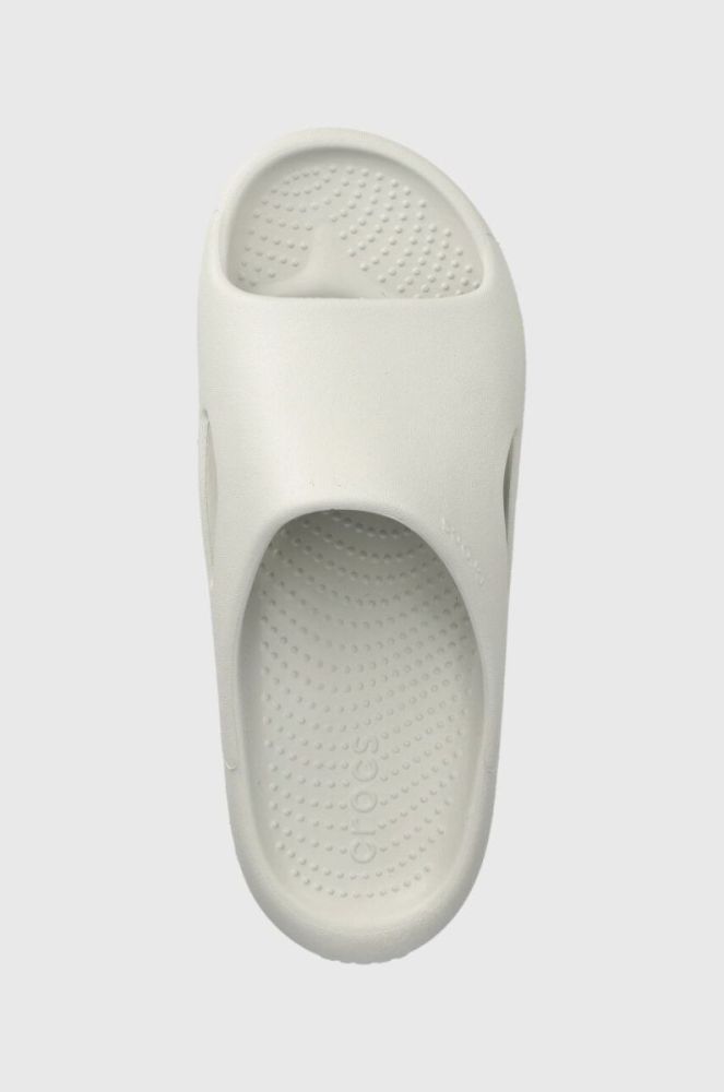 Шльопанці Crocs Mellow Slide жіночі колір сірий 208392 фото 4