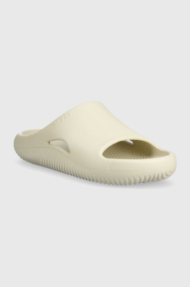 Шльопанці Crocs Mellow Slide жіночі колір бежевий 208392 фото 2