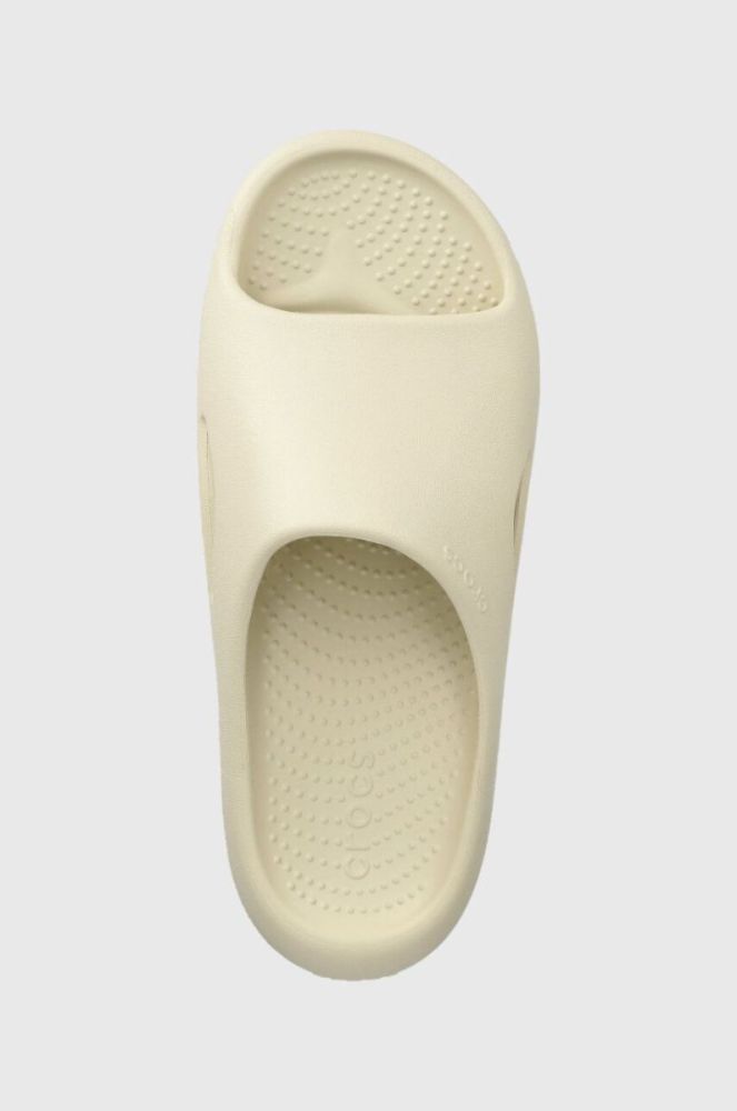 Шльопанці Crocs Mellow Slide жіночі колір бежевий 208392 фото 4