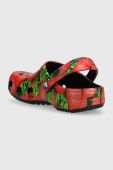 Шльопанці Crocs Classic Hyper Real жіночі колір червоний 208343 208343.643-643
