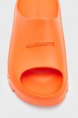 Шльопанці AllSaints жіночі колір помаранчевий