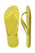 В'єтнамки Havaianas SLIM жіночі колір жовтий на плоскому ходу 4000030.1732