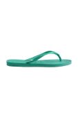 В'єтнамки Havaianas SLIM жіночі колір зелений на плоскому ходу 4000030.1829