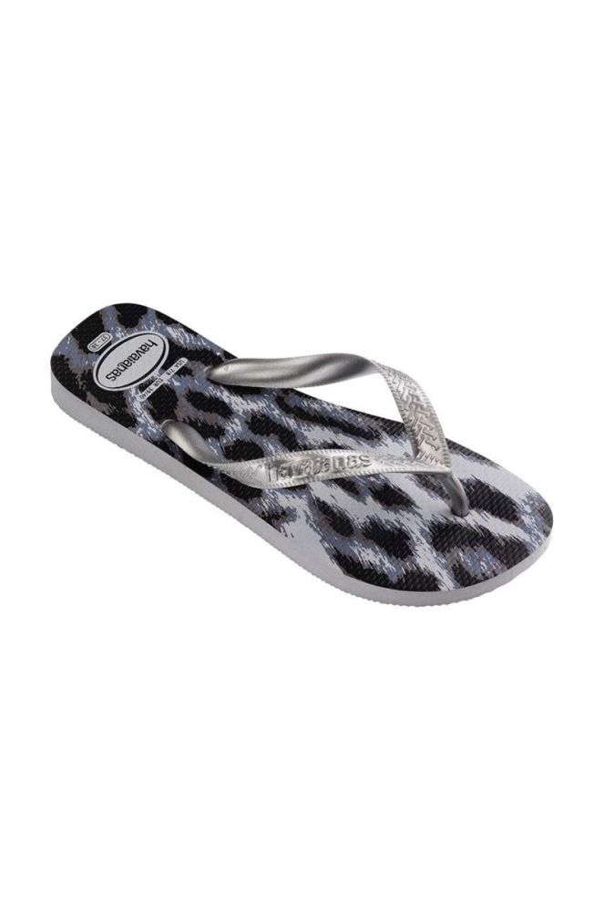 В'єтнамки Havaianas TOP ANIMALS жіночі колір сірий на плоскому ходу 4132920.3499 фото 2