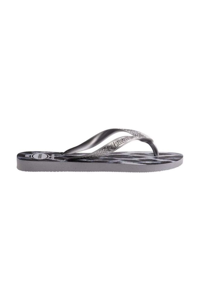 В'єтнамки Havaianas TOP ANIMALS жіночі колір сірий на плоскому ходу 4132920.3499 фото 3