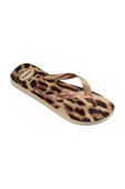 В'єтнамки Havaianas TOP ANIMALS жіночі колір бежевий на плоскому ходу 4132920.8625