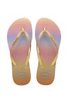 В'єтнамки Havaianas SLIM GRADIENT жіночі колір жовтий на плоскому ходу 4146908.1732