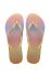 В'єтнамки Havaianas SLIM GRADIENT жіночі колір жовтий на плоскому ходу 4146908.1732