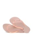 В'єтнамки Havaianas SLIM GLITTER жіночі колір рожевий на плоскому ходу 4147122.5217