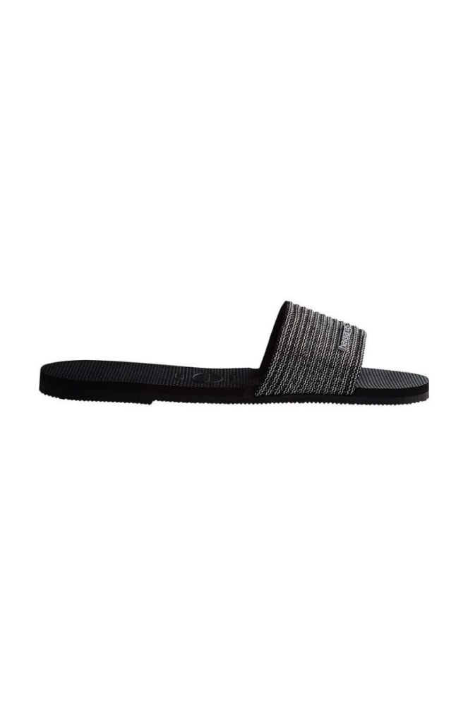 Шльопанці Havaianas YOU MALTA METALLIC жіночі колір чорний 4147312.0090 фото 3