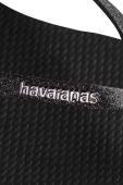 В'єтнамки Havaianas YOU GLITTER жіночі колір чорний на плоскому ходу 4148041.0090