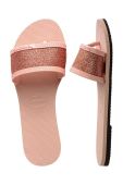 Шльопанці Havaianas YOU ANGRA GLITTER жіночі колір рожевий 4148294.0076