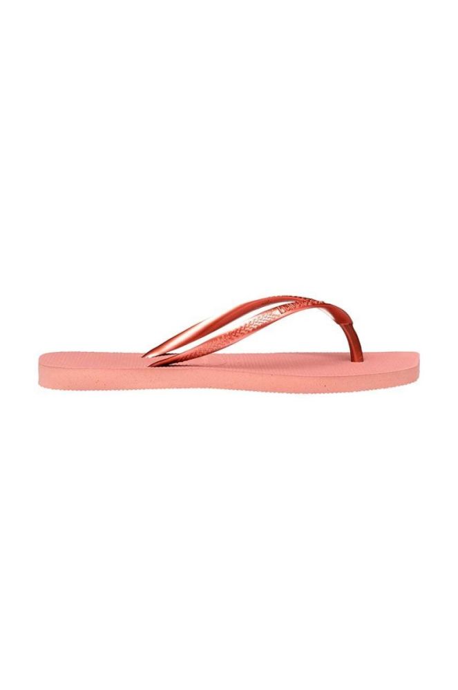 В'єтнамки Havaianas SQUARE жіночі колір рожевий на плоскому ходу 4148301.3544 фото 3