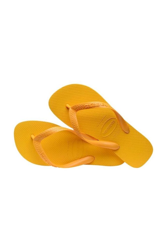 В'єтнамки Havaianas TOP жіночі колір жовтий на плоскому ходу 4000029.1740 фото 4