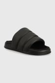 Шльопанці adidas Originals Adilette Essential Slide жіночі колір чорний на платформі IE9641
